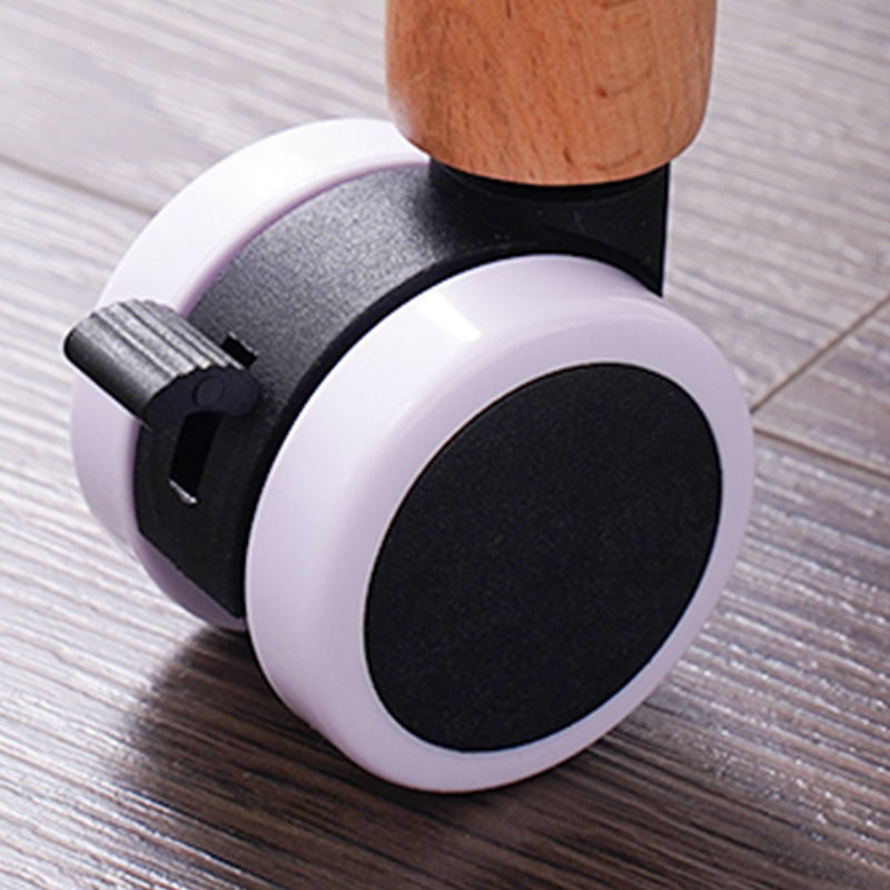 Modern 4 Legs End Table 2-Tier Wooden Accent Side Table for Living Room