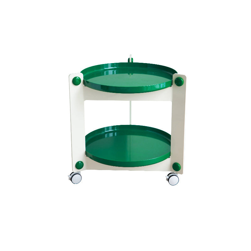 25.19" Tall 3 Legs End Table Tray Top Accent Side Table for Living Room