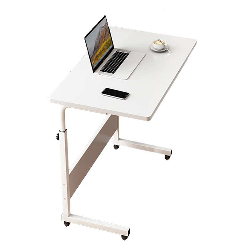 Modernistic Rectangular Corner Table 4 Legs Metal Side End Table with Storage