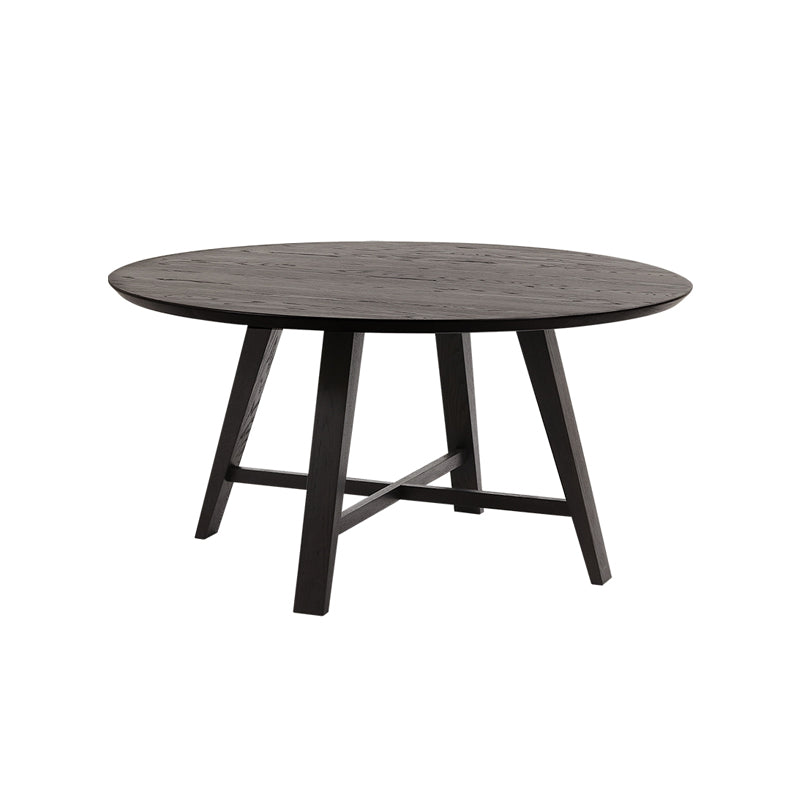 Modern Dining Table Round Wooden Dinner Table for Dining Room