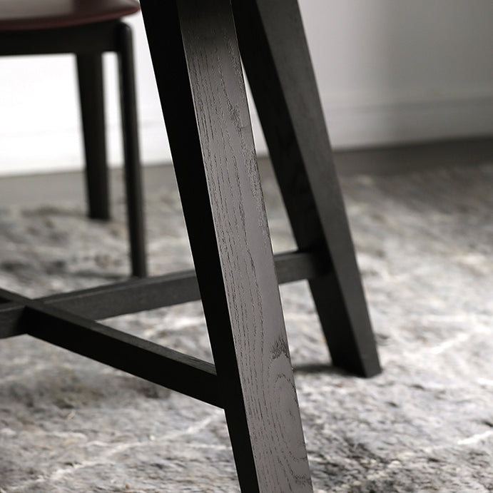 Modern Dining Table Round Wooden Dinner Table for Dining Room