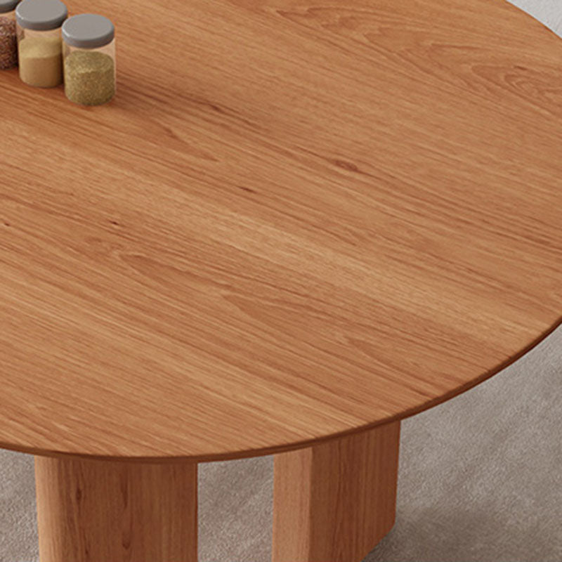Modern Style Dining Table Solid Wood 4 Legs Dinner Table for Dining Room