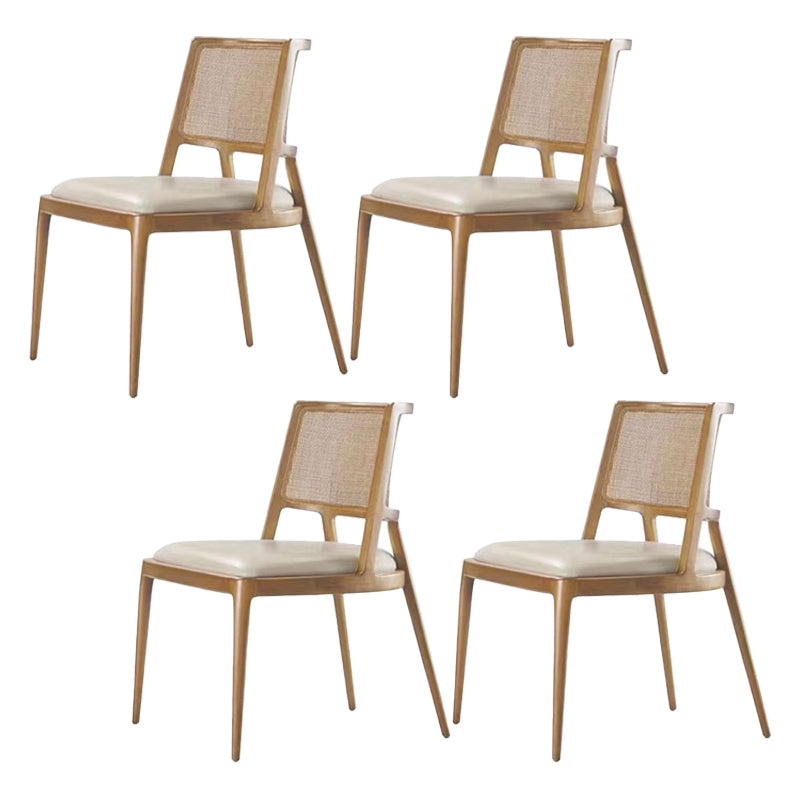 Solid Wood Kitchen Dining Chairs Contemporary Dining Side Chairs