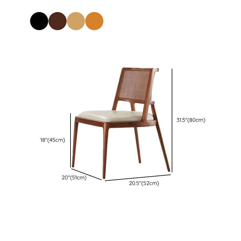 Solid Wood Kitchen Dining Chairs Contemporary Dining Side Chairs
