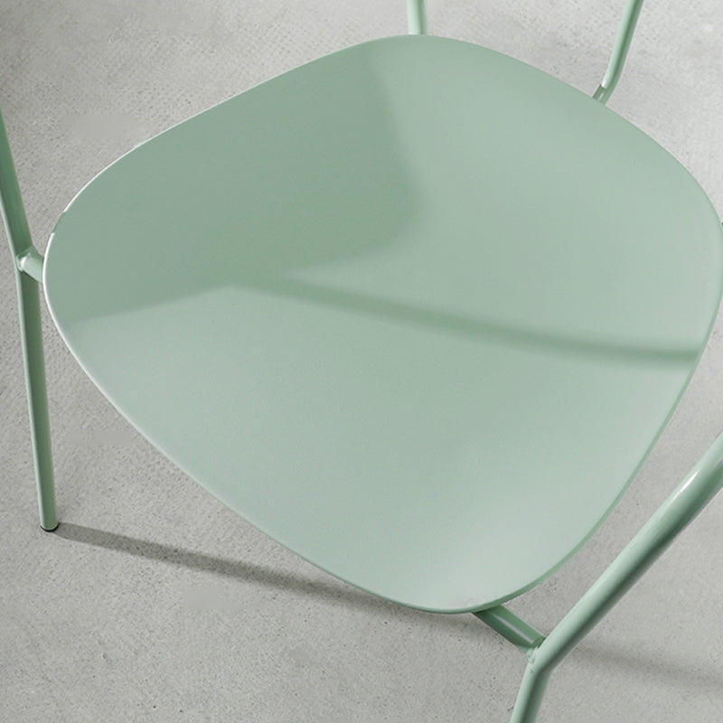 Modern Style Arm Chair Plastic Indoor Dining Chair for Living Room
