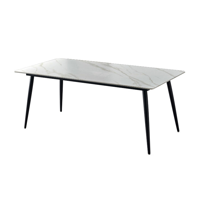 Nordic Kitchen Stone Furniture 1/5/7 Pcs Standard Height Casual Dining Room Table Set