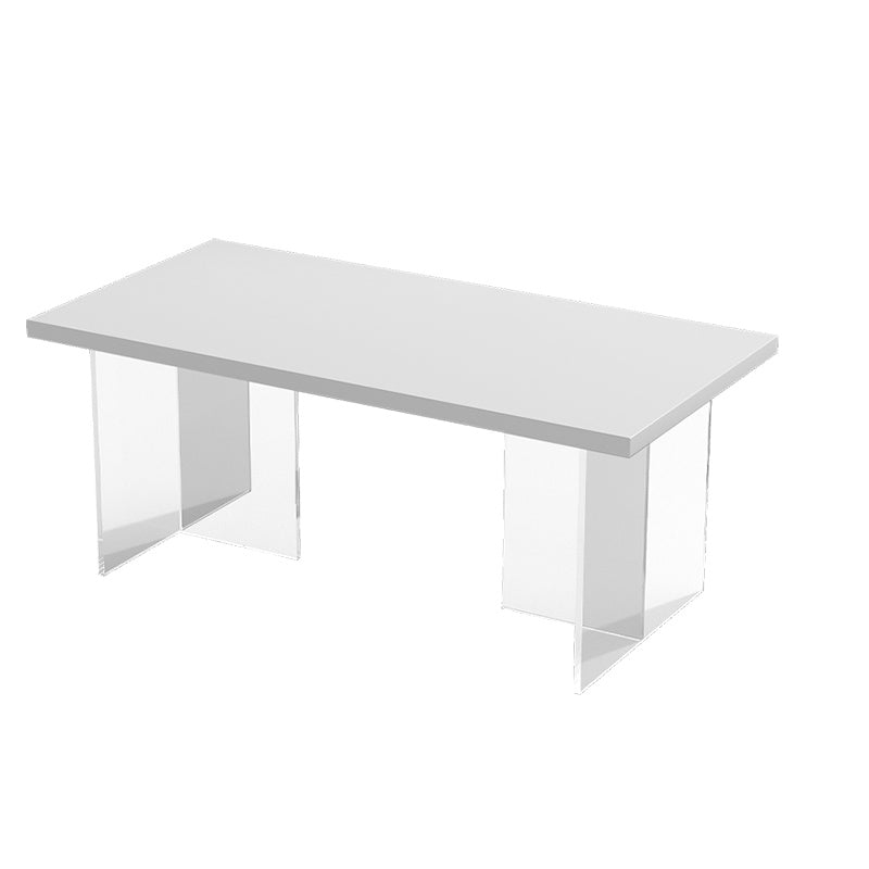 Modern Rectangle Stone Dining Table 1/4/5 Pieces Dining Set for Dining Room