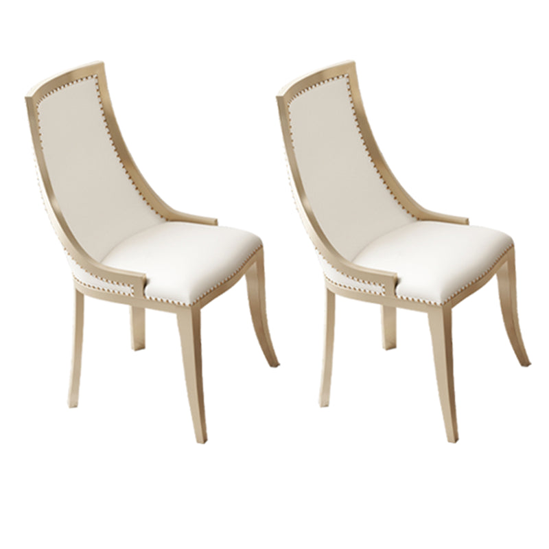 Modern White Stone Dining Table Set 1/2/5/7 Pcs Standard Height Formal Dining Room Set