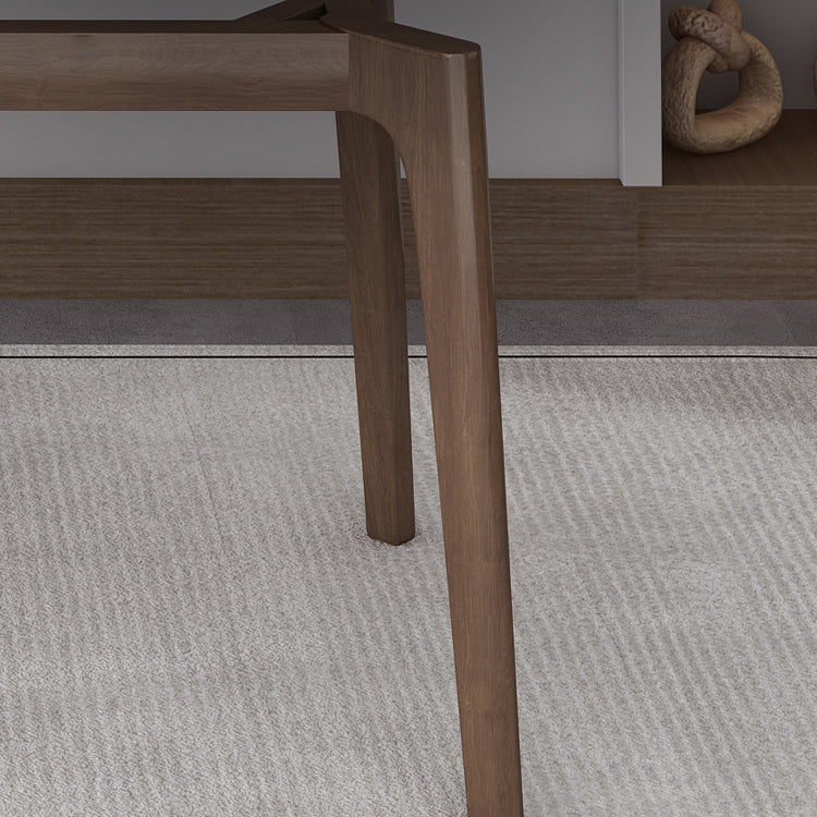 Modern Style 1/2/4/7 Pieces Dining Room Table Rectangle Stone Furniture in White