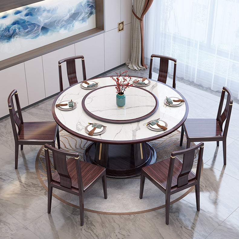 Modern 1/2/7 Pieces Furniture Round Stone Dining Set for Kitchen