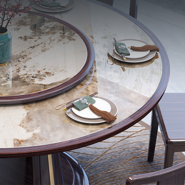 Modern 1/2/7 Pieces Furniture Round Stone Dining Set for Kitchen