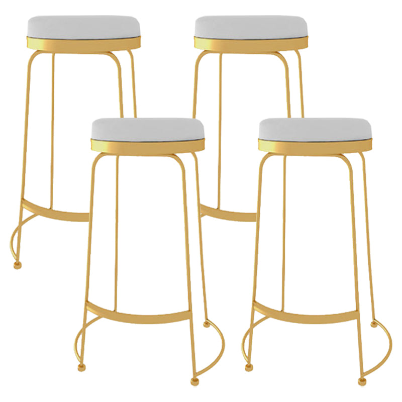 Modern Bar Table Set 1/4/7 Pieces Faux Marble Counter Table with Upholstered Stools