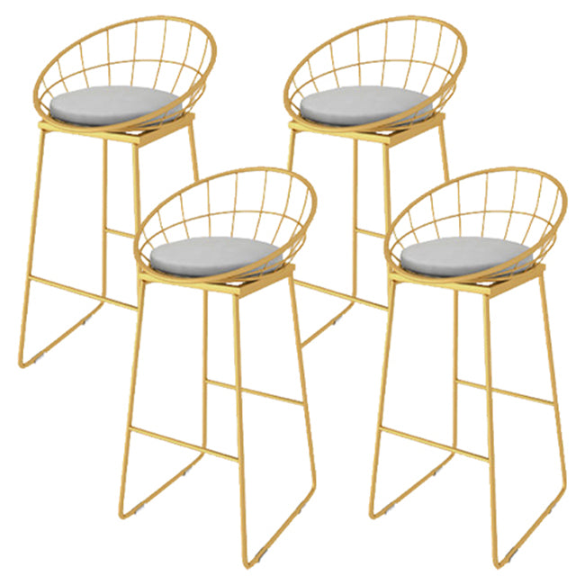 Modern Bar Table Set 1/4/7 Pieces Faux Marble Counter Table with Upholstered Stools