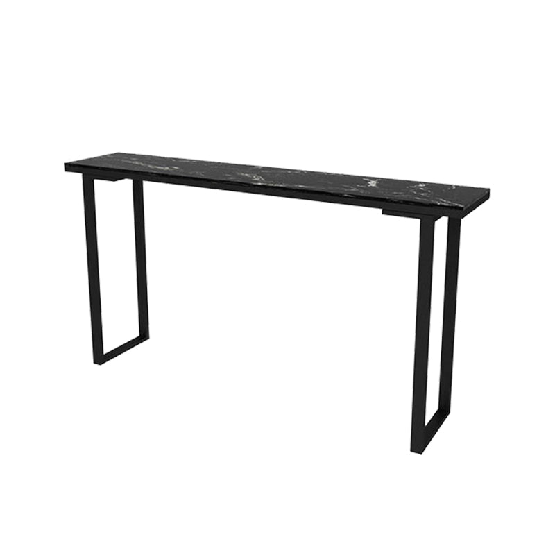 Modern Bar Table Set 1/4/7 Pieces Faux Marble Counter Table with Upholstered Stools