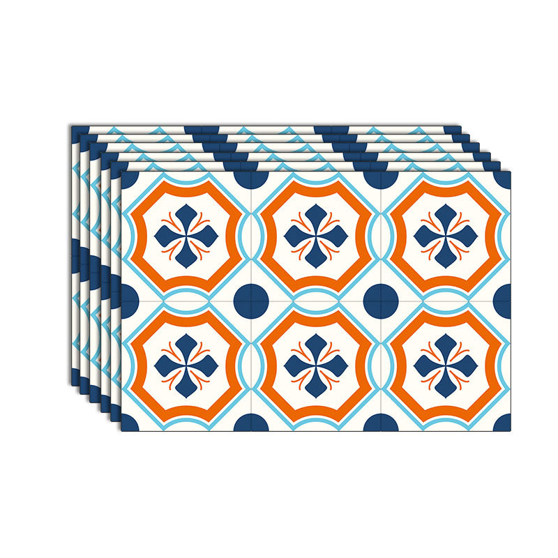 Modern Peel and Stick Tile Vinyl Square Peel & Stick Mosaic Tile