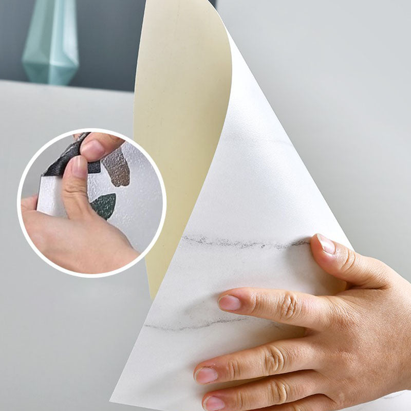 Modern Peel and Stick Tiles Square Vinyl Peel & Stick Field Tile