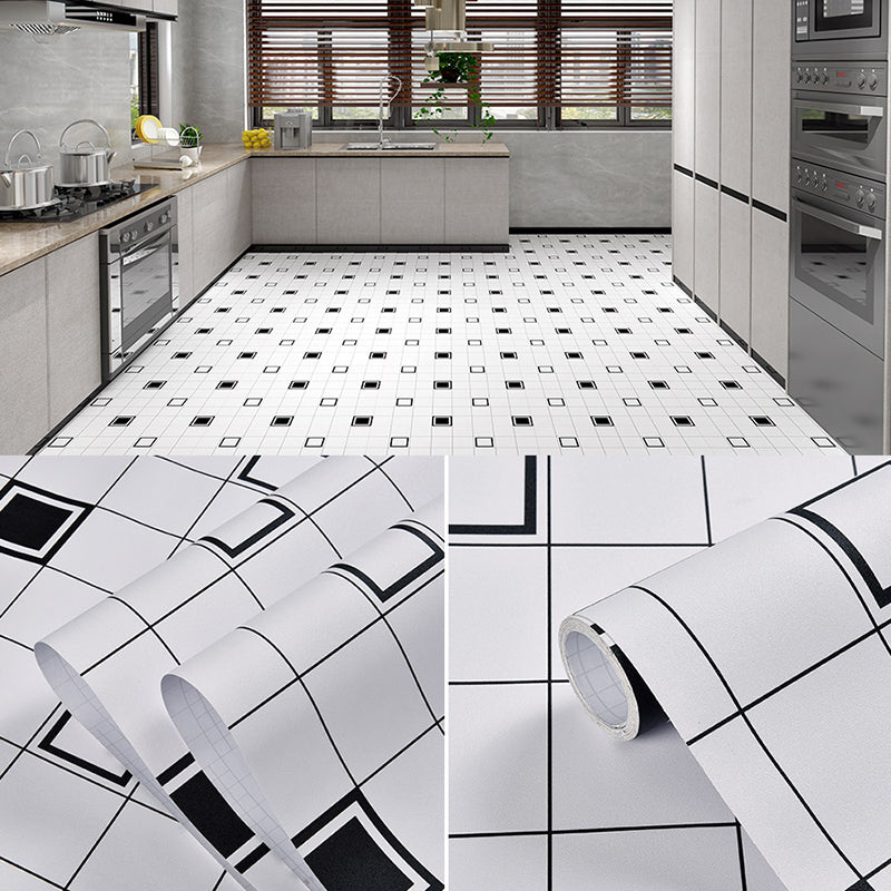 Classic Vinyl Floor Planks Peel & Stick Wood Look Vinyl Plank Flooring