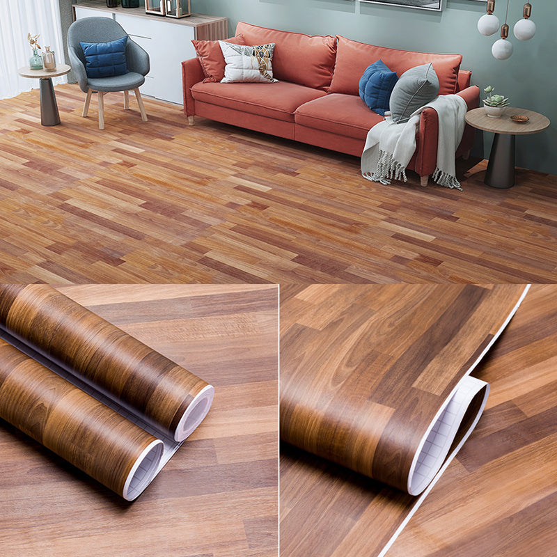 Classic Vinyl Floor Planks Peel & Stick Wood Look Vinyl Plank Flooring
