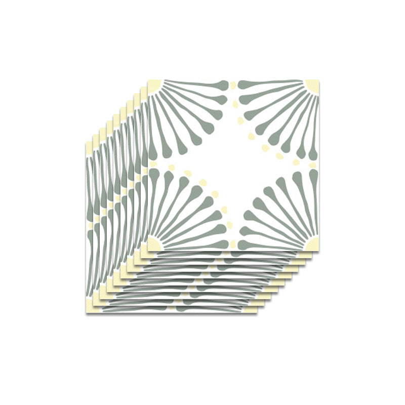 Modern Floor Tile Peel and Stick Ceramic Pattern PVC Flooring