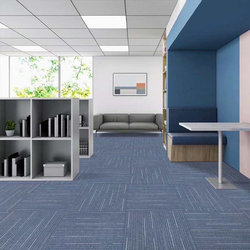 Modern Carpet Tiles Self Adhesive Level Loop Stain Resistant Carpet Tile