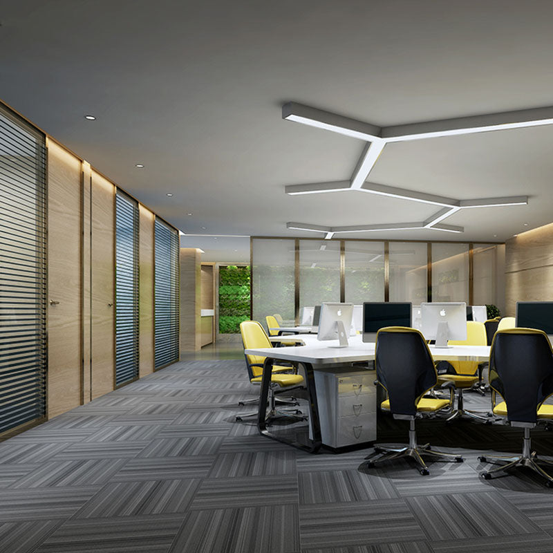 Modern Carpet Tiles Self Adhesive Level Loop Stain Resistant Carpet Tile