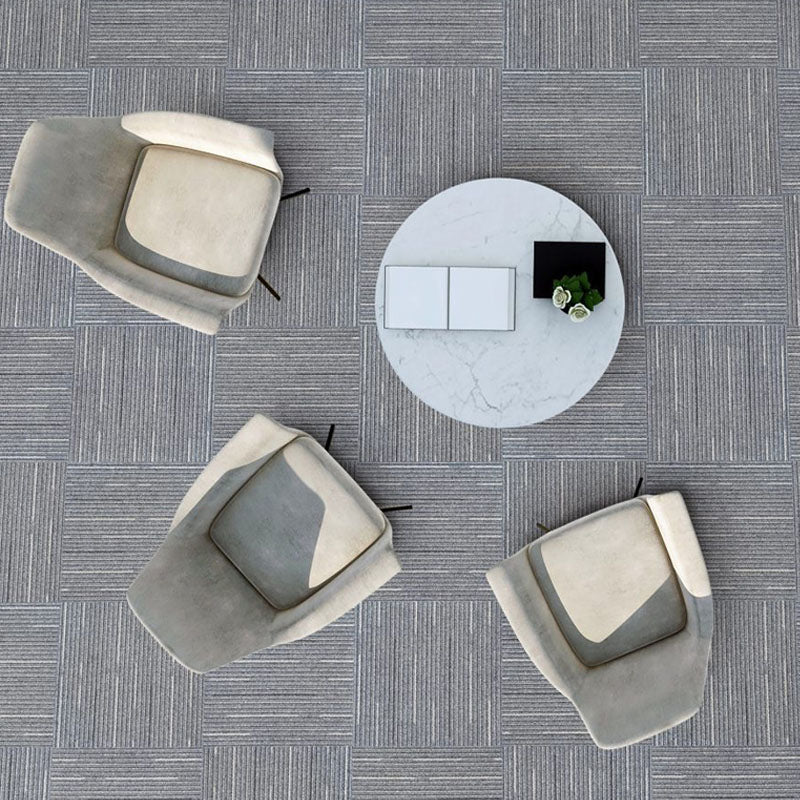 Modern Carpet Tiles Self Adhesive Level Loop Stain Resistant Carpet Tile