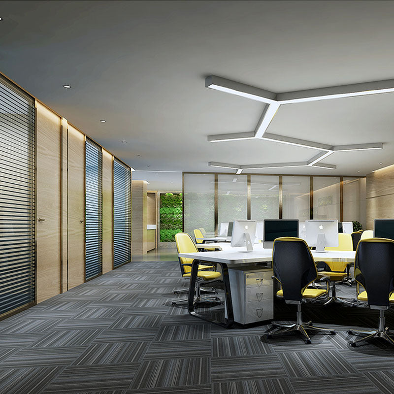 Modern Carpet Tiles Self Adhesive Level Loop Stain Resistant Carpet Tile