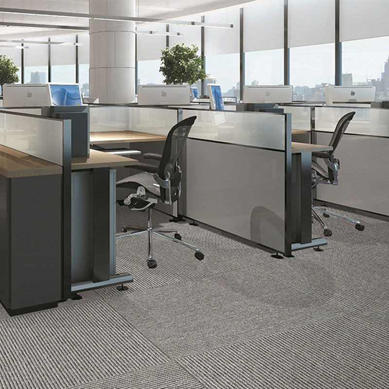 Modern Carpet Tiles Self Adhesive Level Loop Stain Resistant Carpet Tile