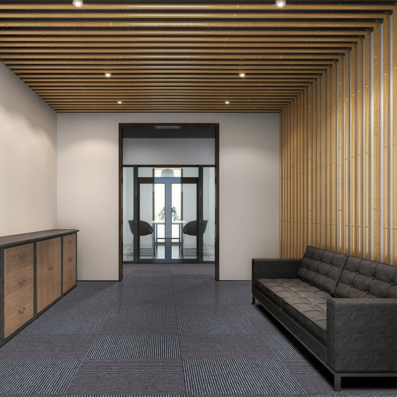 Modern Carpet Tiles Self Adhesive Level Loop Stain Resistant Carpet Tile