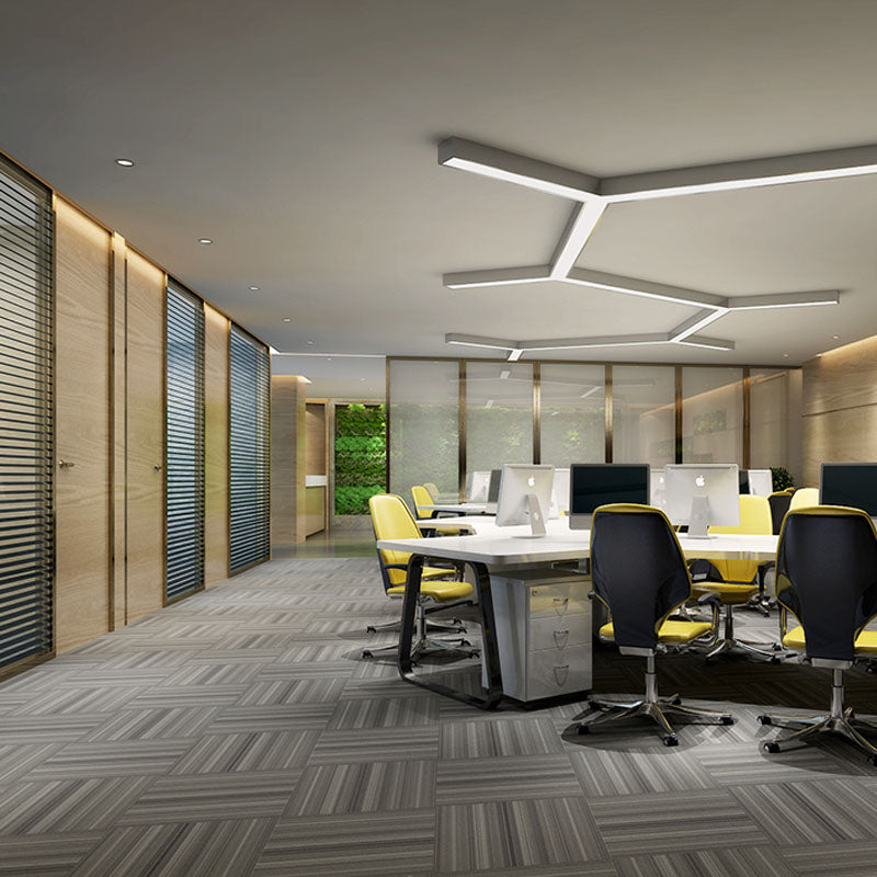 Modern Carpet Tiles Self Adhesive Level Loop Stain Resistant Carpet Tile