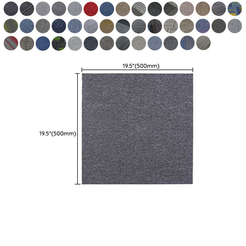 Modern Carpet Tiles Self Adhesive Level Loop Stain Resistant Carpet Tile
