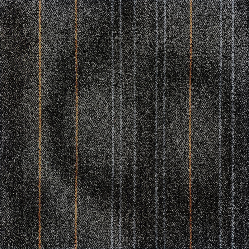 Office Loose Lay Carpet Tiles Dark Color Non-Skid Level Loop Carpet Tile