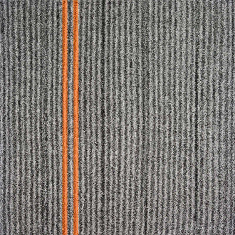 Office Loose Lay Carpet Tiles Dark Color Non-Skid Level Loop Carpet Tile