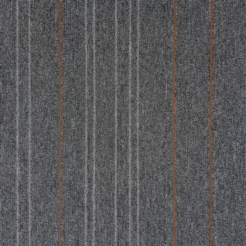 Office Loose Lay Carpet Tiles Dark Color Non-Skid Level Loop Carpet Tile