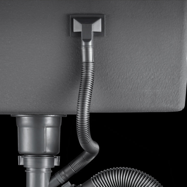 Single Bowl Kitchen Sink Stainless Steel Rectangular Undermount Kitchen Sink with Faucet