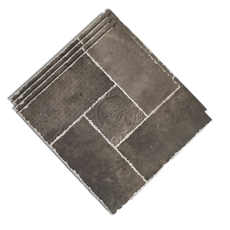 Piastrella per pavimenti per esterni in stile moderno Piastrella per pavimenti vintage con bordo dritto quadrato