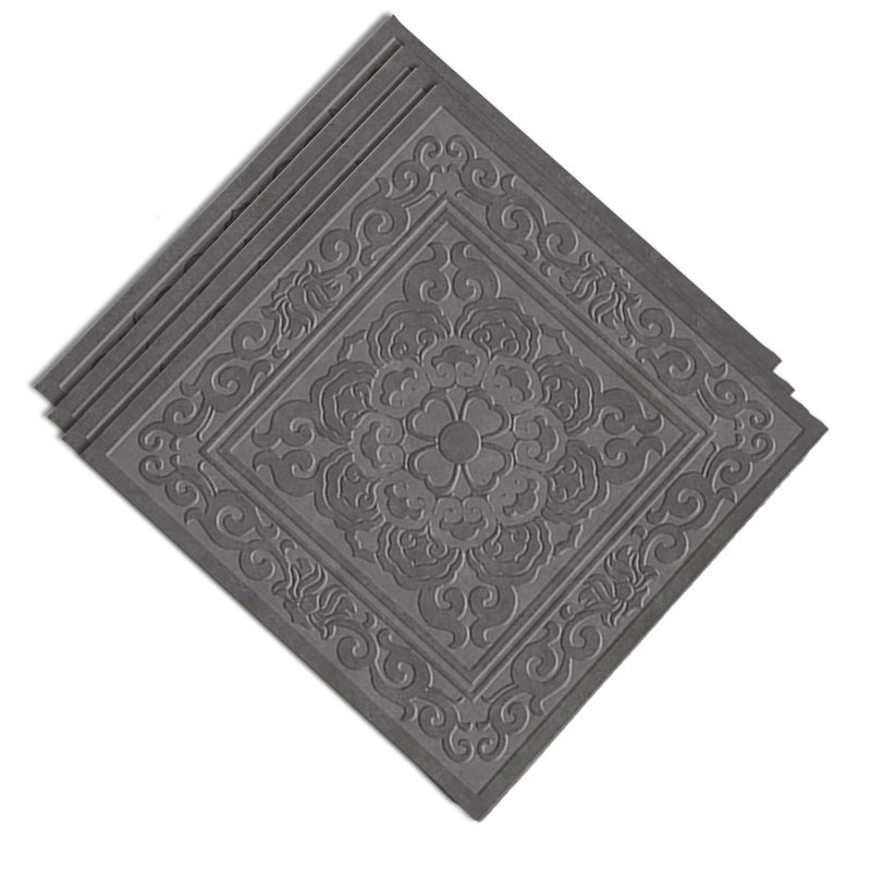 Piastrella per pavimenti per esterni in stile moderno Piastrella per pavimenti vintage con bordo dritto quadrato