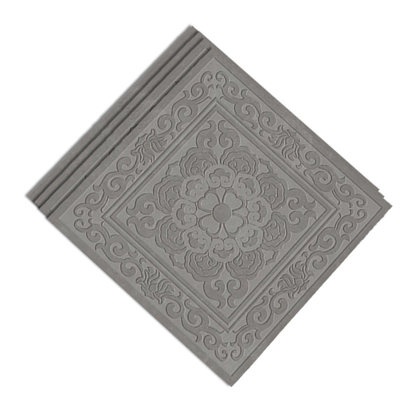Piastrella per pavimenti per esterni in stile moderno Piastrella per pavimenti vintage con bordo dritto quadrato