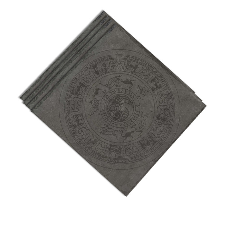 Piastrella per pavimenti per esterni in stile moderno Piastrella per pavimenti vintage con bordo dritto quadrato