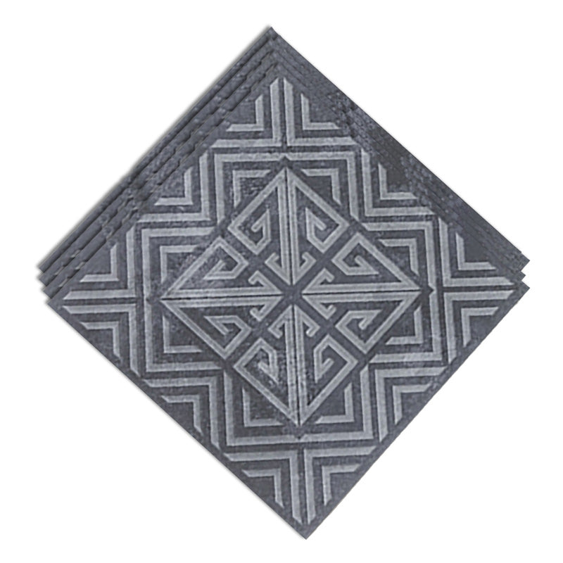 Piastrella per pavimenti per esterni in stile moderno Piastrella per pavimenti vintage con bordo dritto quadrato
