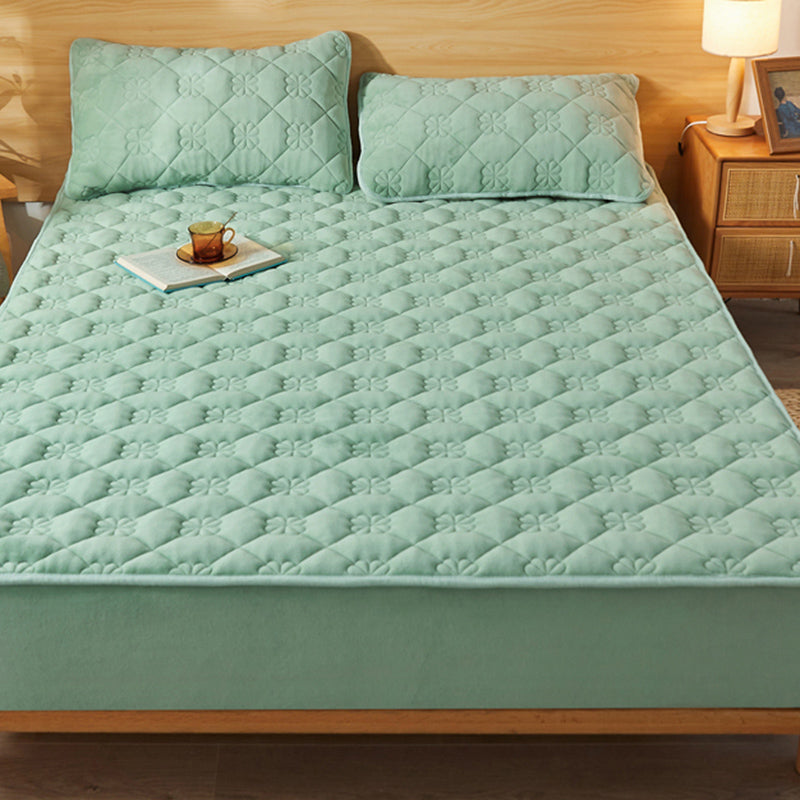 Cotton Bed Sheet Set Soild Extra Soft Fitted Sheet for Bedroom