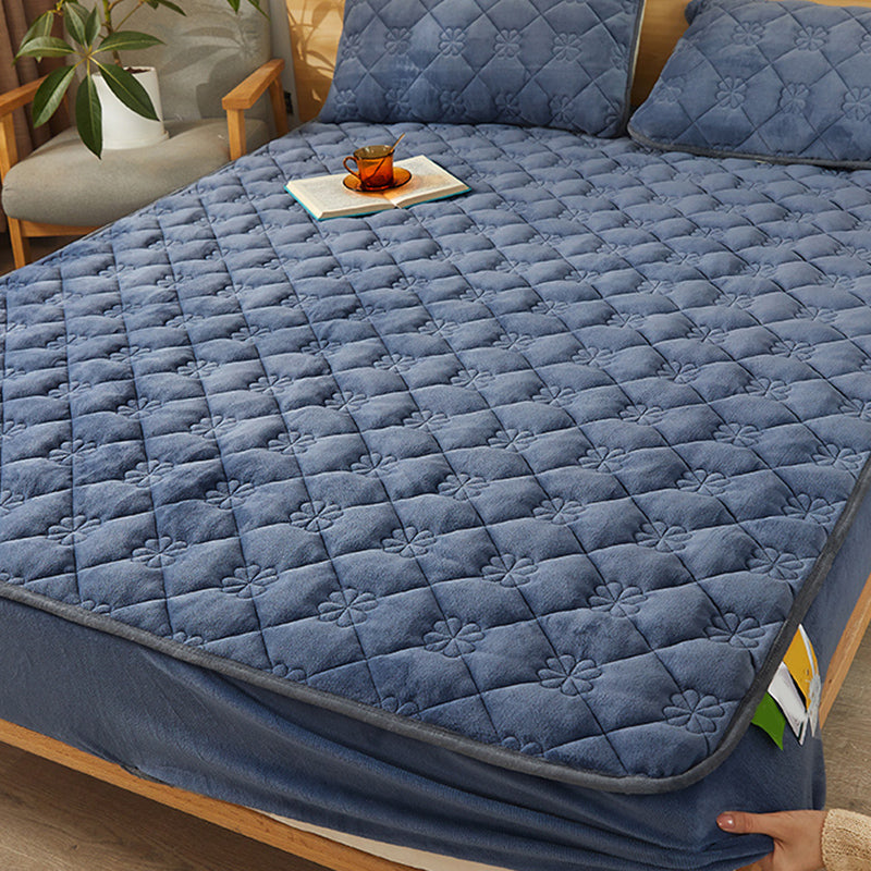 Cotton Bed Sheet Set Soild Extra Soft Fitted Sheet for Bedroom