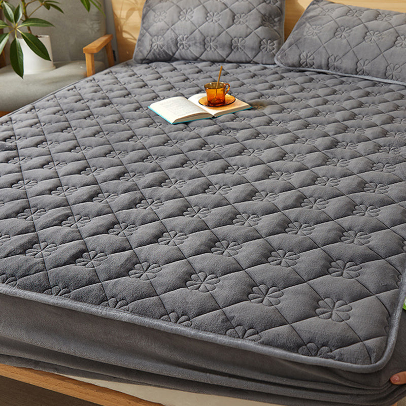 Cotton Bed Sheet Set Soild Extra Soft Fitted Sheet for Bedroom