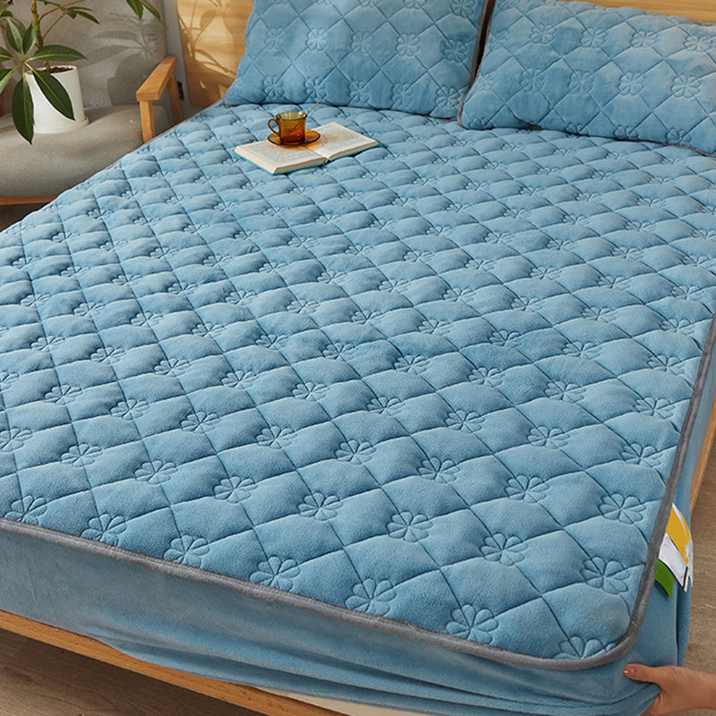 Cotton Bed Sheet Set Soild Extra Soft Fitted Sheet for Bedroom