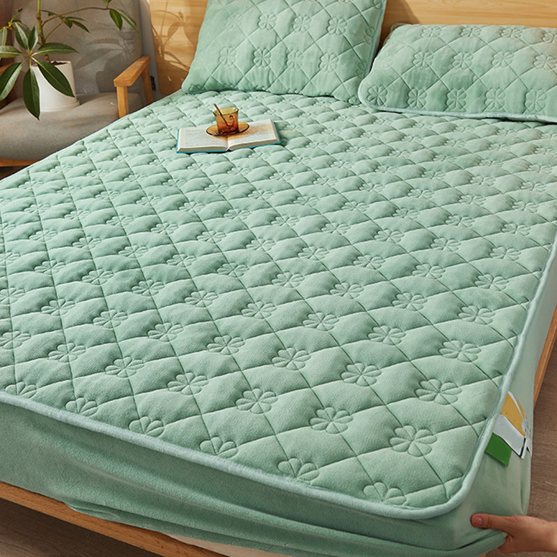 Cotton Bed Sheet Set Soild Extra Soft Fitted Sheet for Bedroom