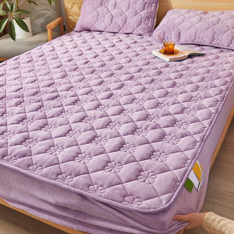 Cotton Bed Sheet Set Soild Extra Soft Fitted Sheet for Bedroom