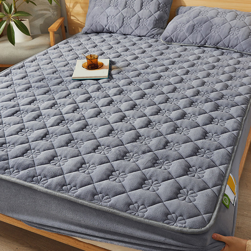 Cotton Bed Sheet Set Soild Extra Soft Fitted Sheet for Bedroom