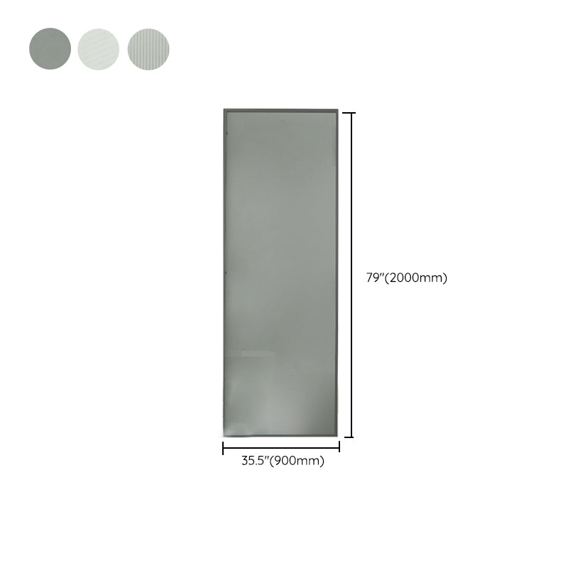 Tempered Shower Door Framed Scratch Resistant Shower Bath Door