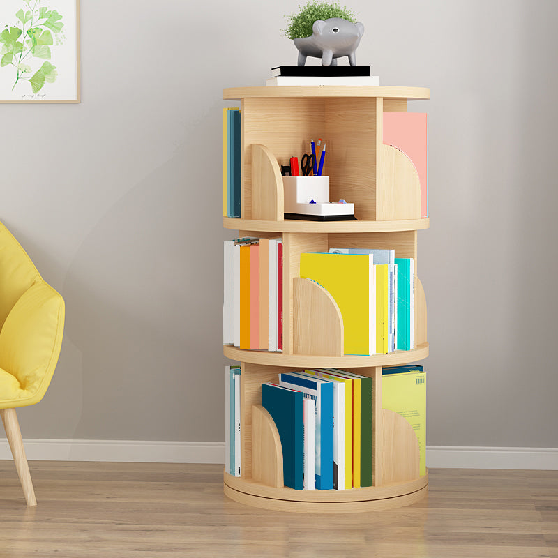 Scandinavian Bookcase Shelf Manufactured Wood Stain Resistant Bookshelf