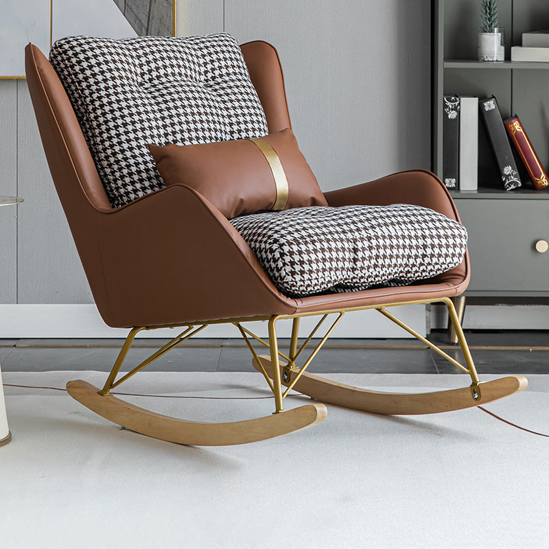 Living Room Light Luxury Rocking Chair Modern Family Lazy Sofa Chair